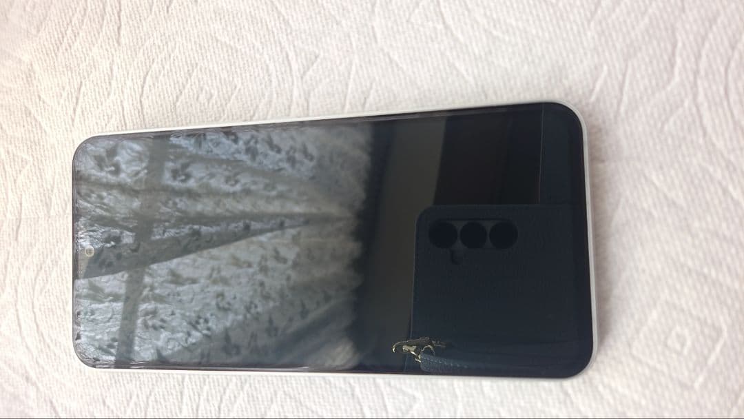 Galaxy A54 5G ホワイト ドコモ版 充電口のみ塗装欠け有