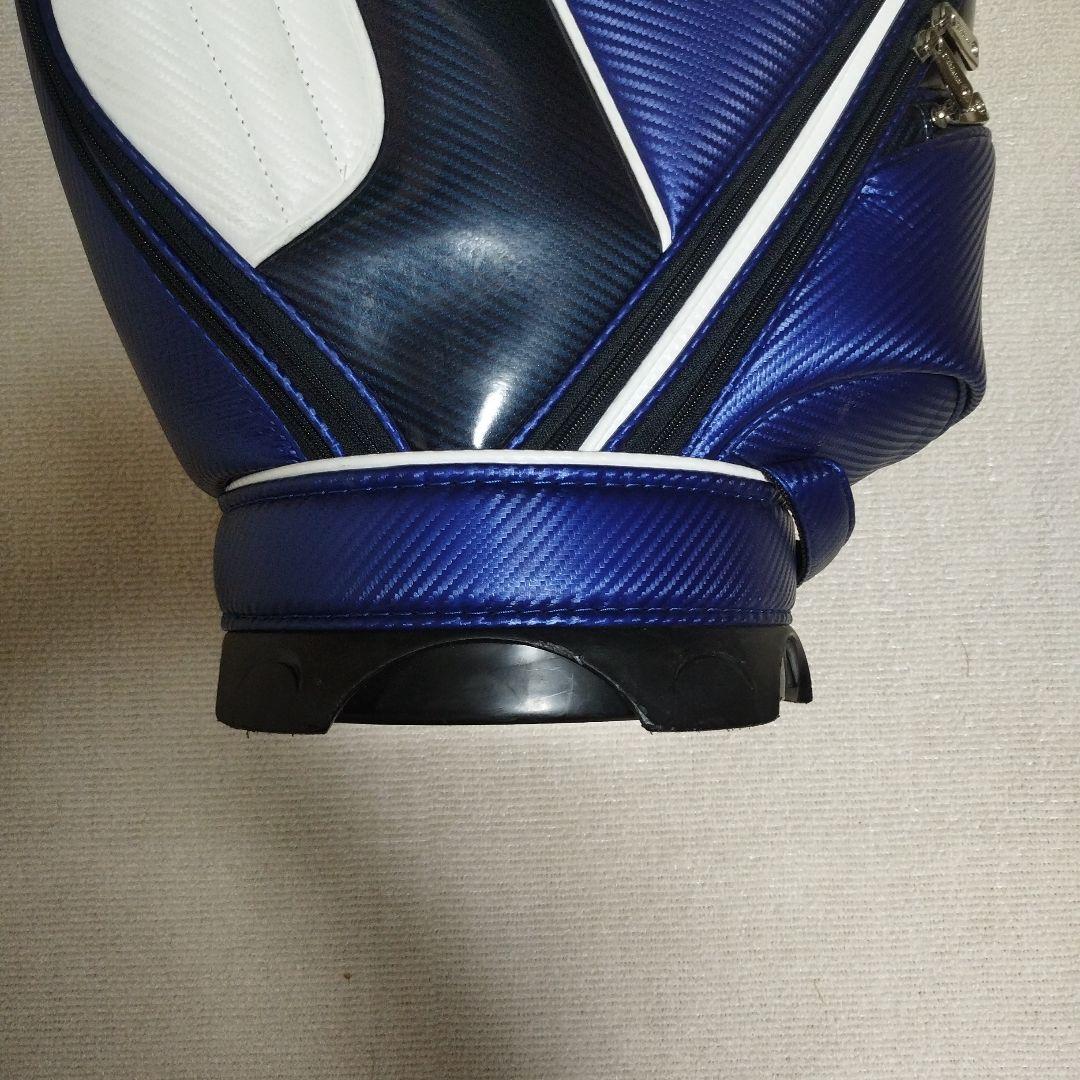 Titleist キャディバッグ ネイビー/ホワイト フードなし