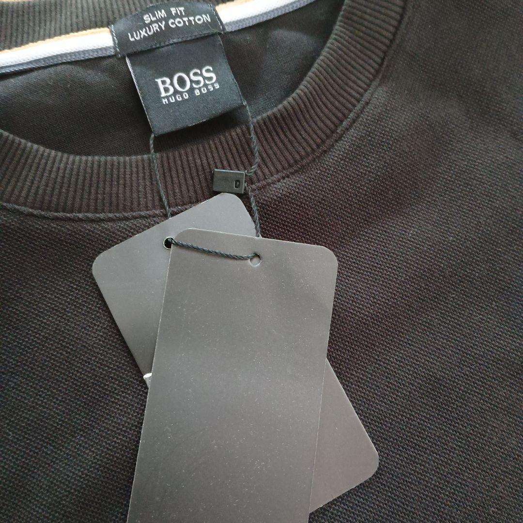 BOSS ブラック スリムフィット トレーナー・ポロシャツ