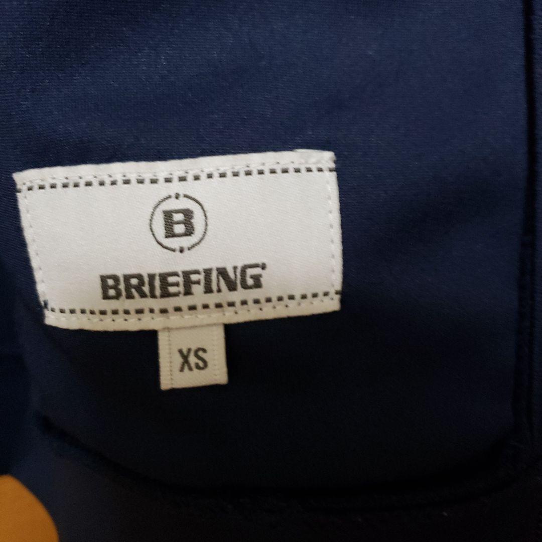 BRIEFING フード付きジャケット XS ネイビー
