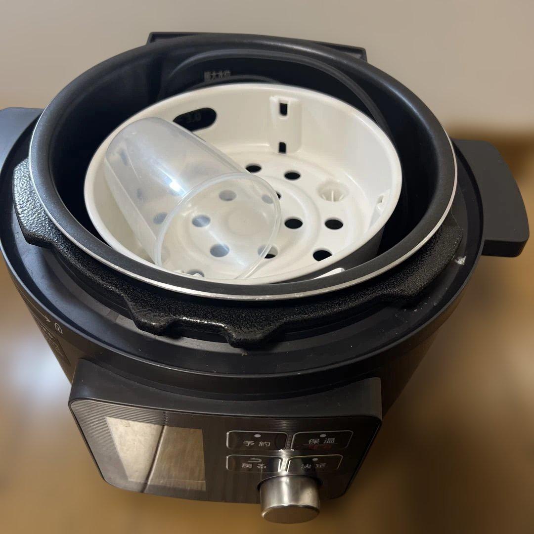 電気圧力鍋 3.0L 自動メニュー108種 PMPC-MB3-H グレー