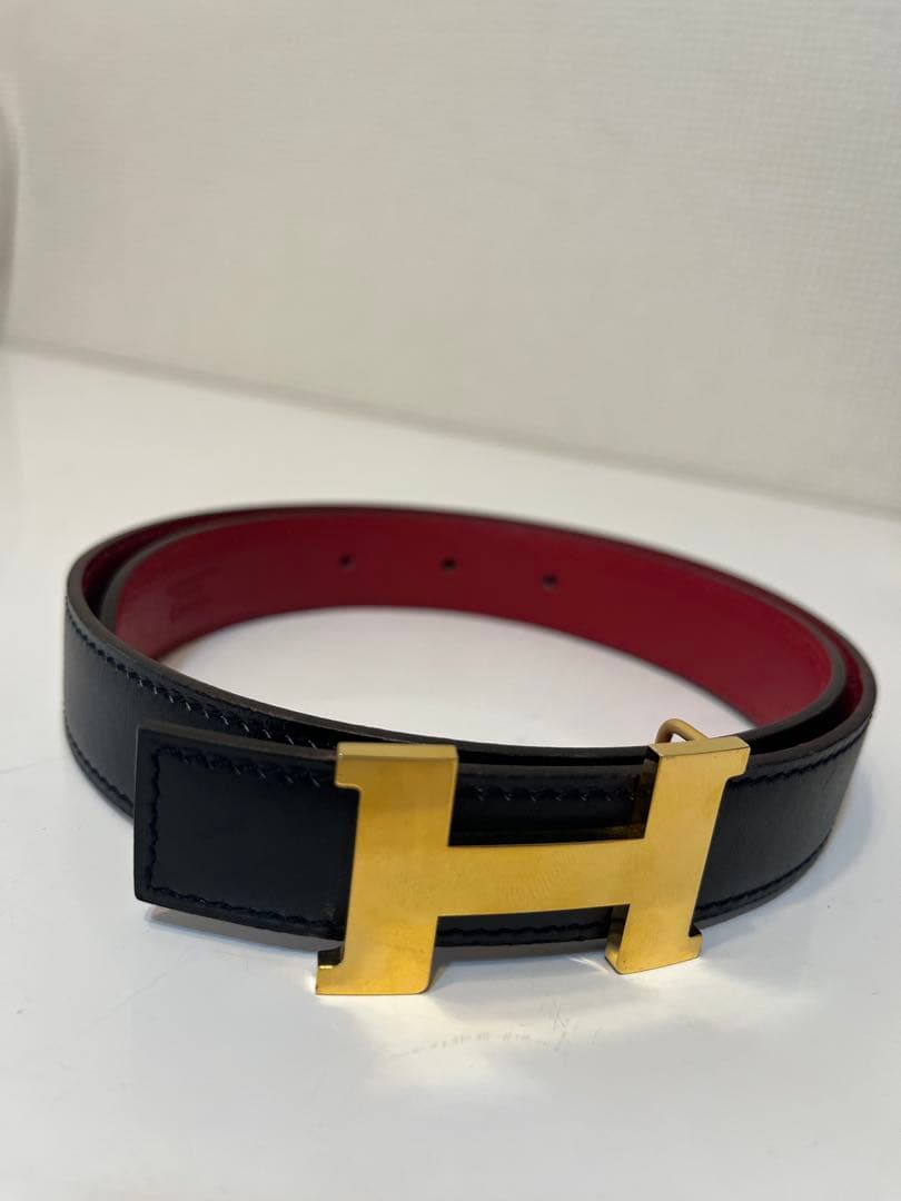 (ˆ ̳ᴗ ̫ ᴗ ̳ˆ)理想2000円専用 エルメス Hベルト　コンスタンス