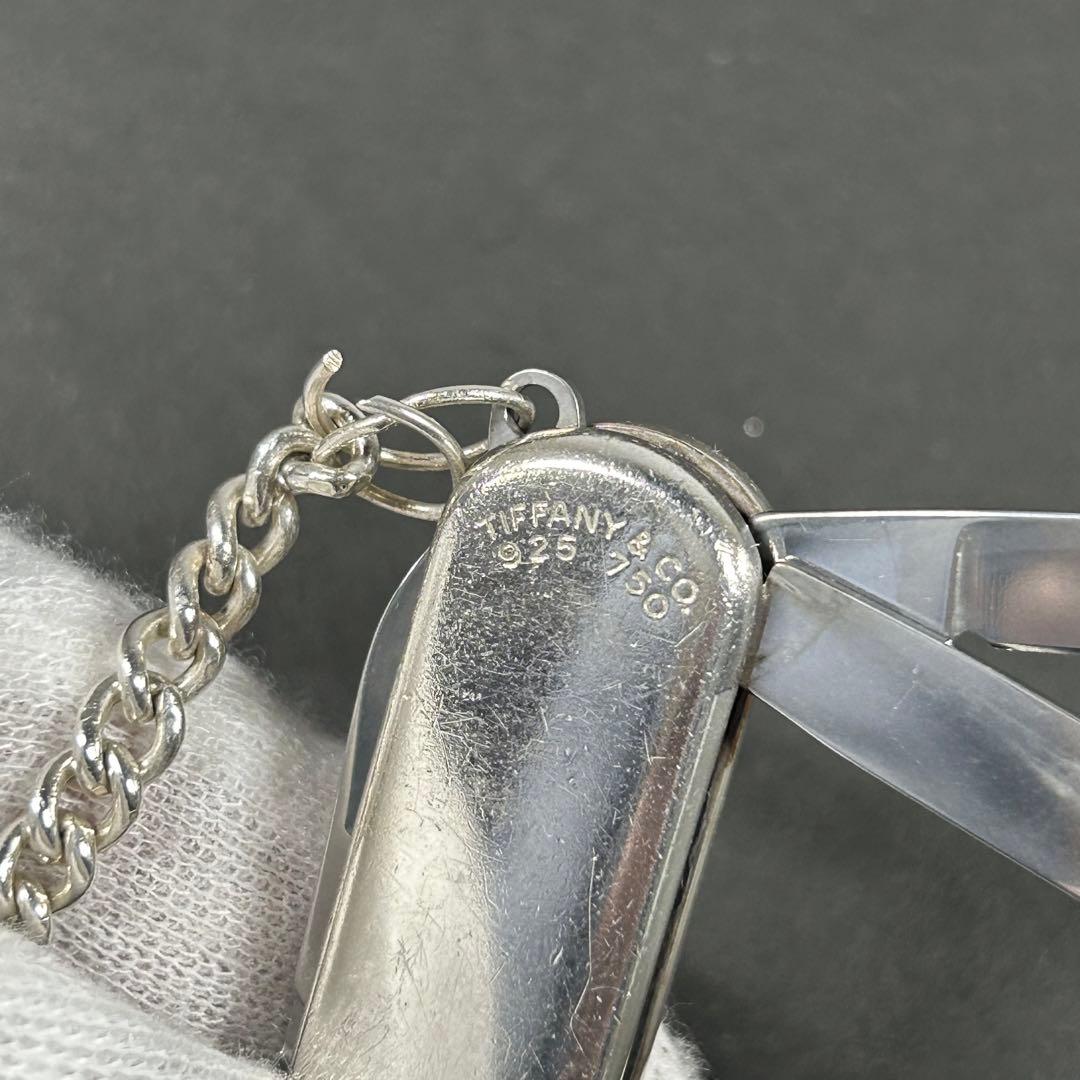 ティファニー ヴィクトリノックス マルチツール ハサミ ナイフ シルバー925