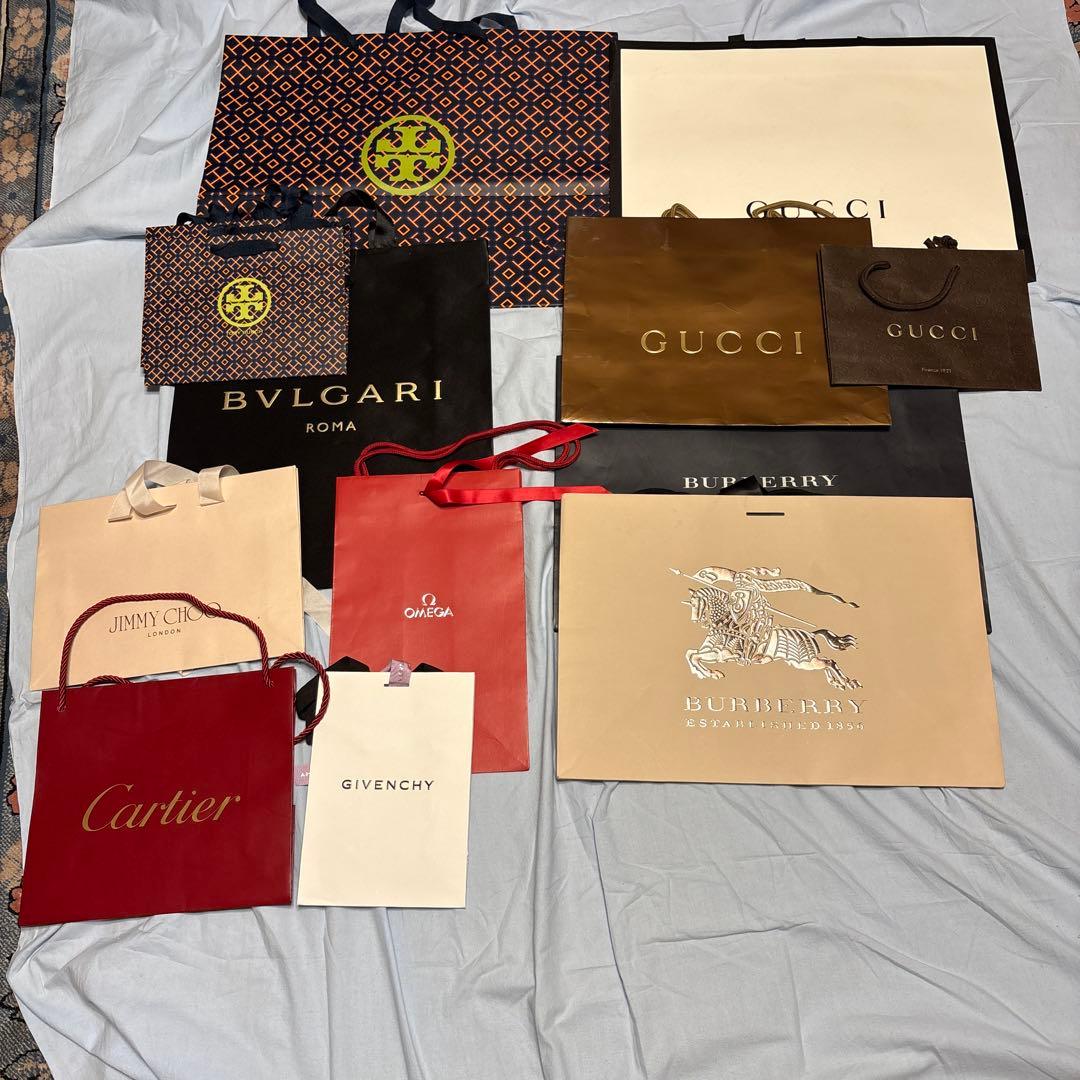 ルイヴィトン　エルメス　GUCCI シャネル他　ショッパー　布袋　大量