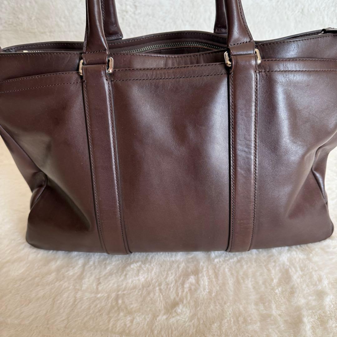 コーチ ビジネスバッグ ブリーフケース 2way レキシトン レザー ブラウン