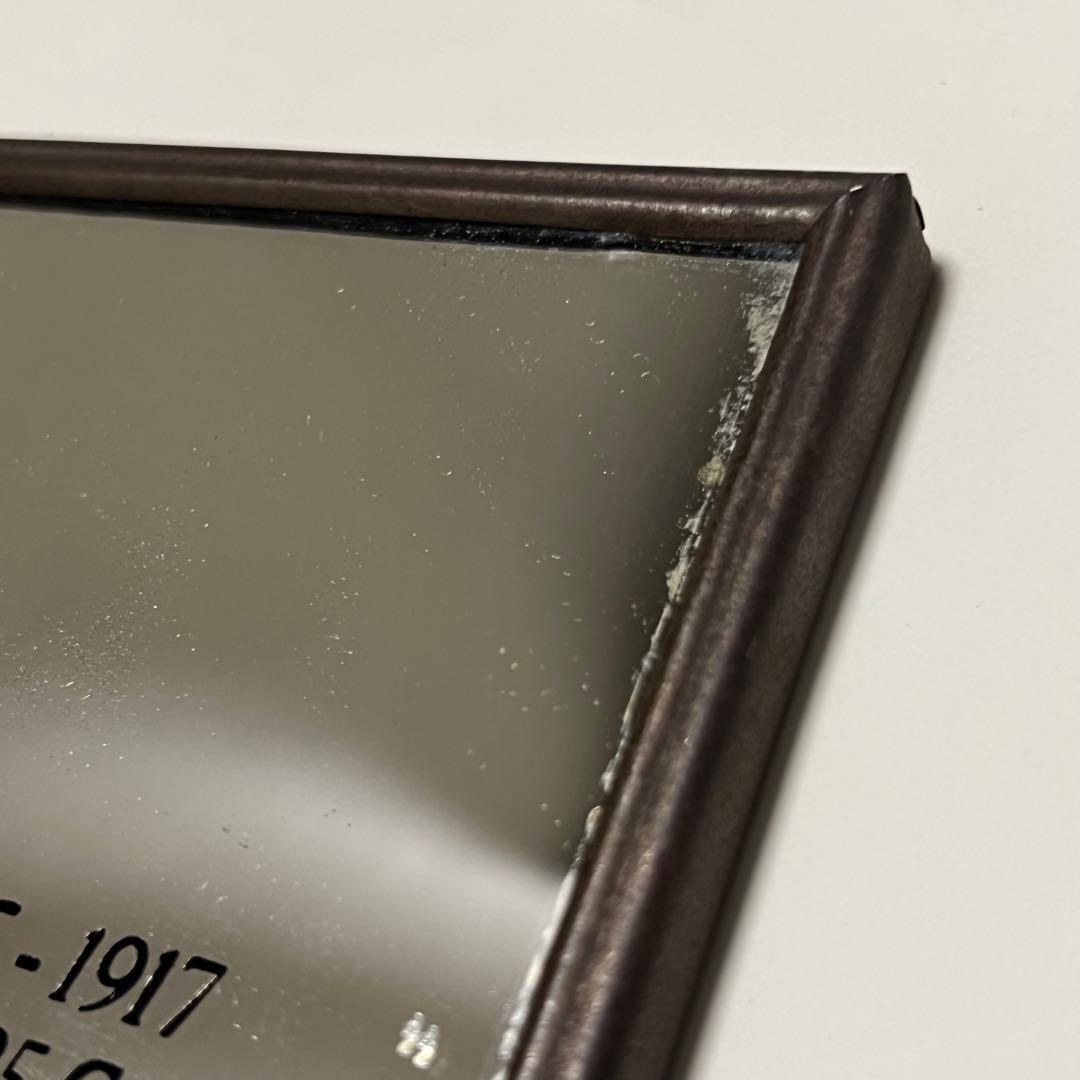 希少 ヴィンテージ VOGUE パブミラー 壁掛鏡 アンティーク ヴォーグ