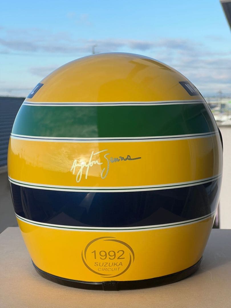 Shoei RFD（サイズL）– Senna Suzuka 1992 スタイル