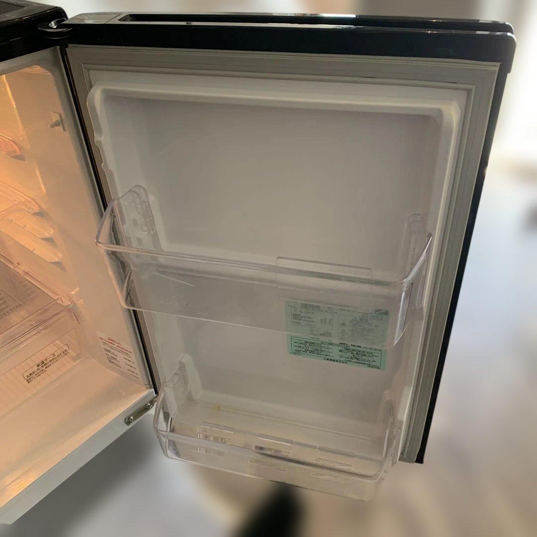 MITSUBISHI 冷蔵庫 冷凍庫 ブラック 黒 MR-P15T-B 146L