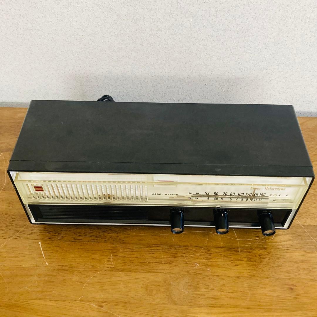 レア！昭和レトロ！ONKYO 真空管ラジオ OS-195