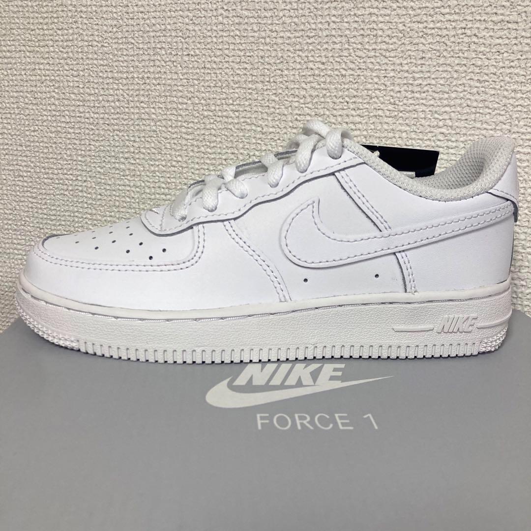 20cmと19cm 2点　ナイキ フォース 1 LE PS FORCE 白 AF
