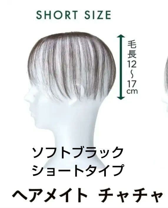 やまねこ　ペスカ　ヘアメイトチャチャ　ショートタイプ　ソフトブラック