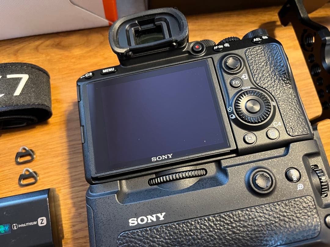 SONY α7Ⅲ バッテリーグリップ ゲージ