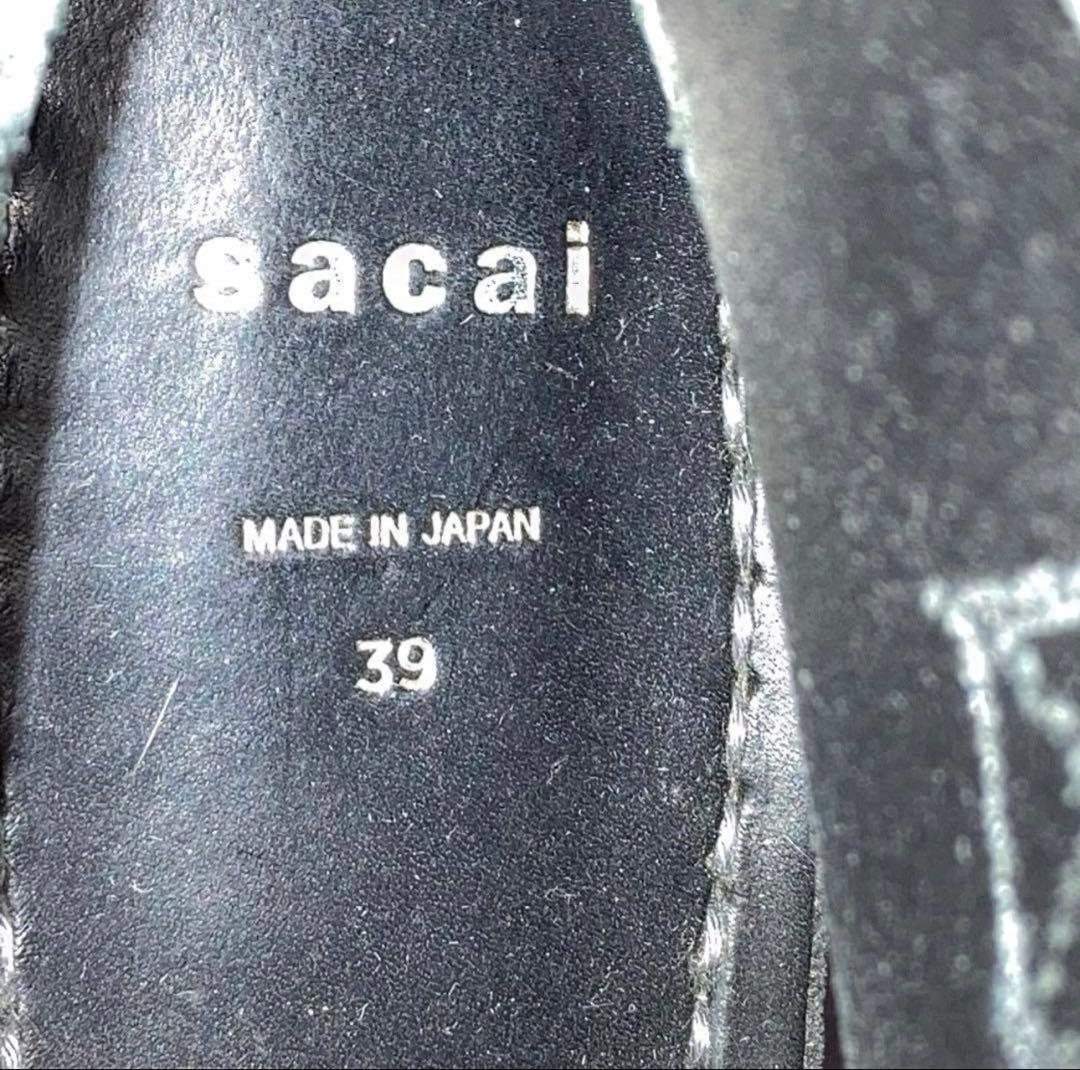 sacai　サカイ （39） プラットフォーム　厚底サンダル　20SS　即購入可