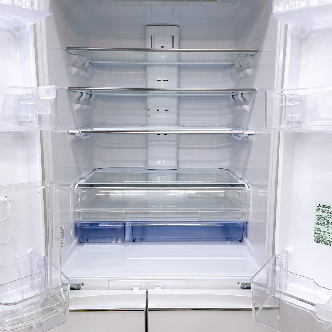 三菱 ノンフロン冷蔵庫 455L MR-MX46F-W 2020年製 右開き