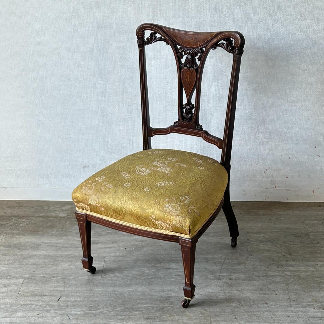 イギリス アンティーク家具 ダイニング チェア 1930年頃 879A2