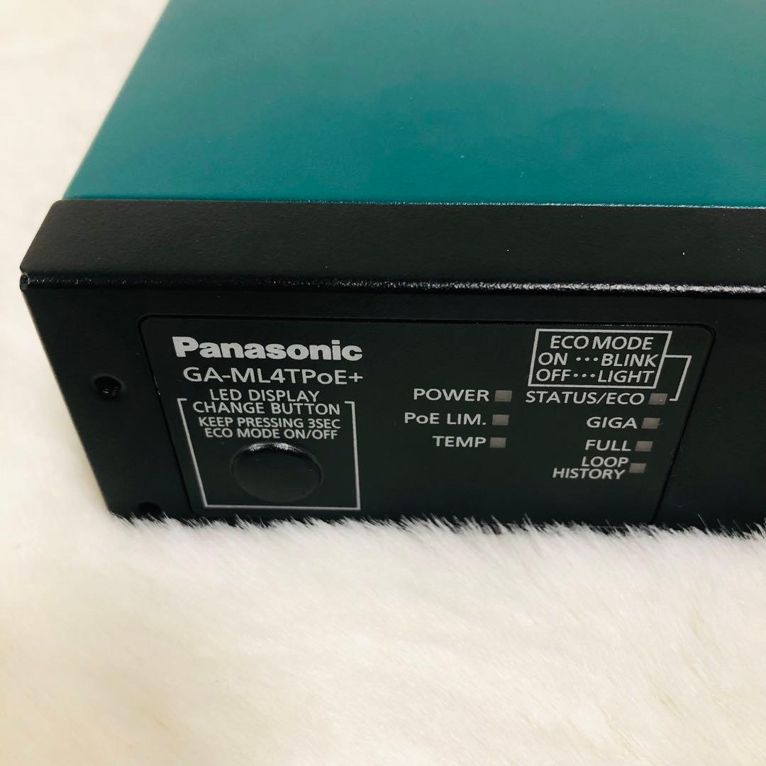 パナソニック　スイッチングハブ GA-ML4TPoE+ PN260493N