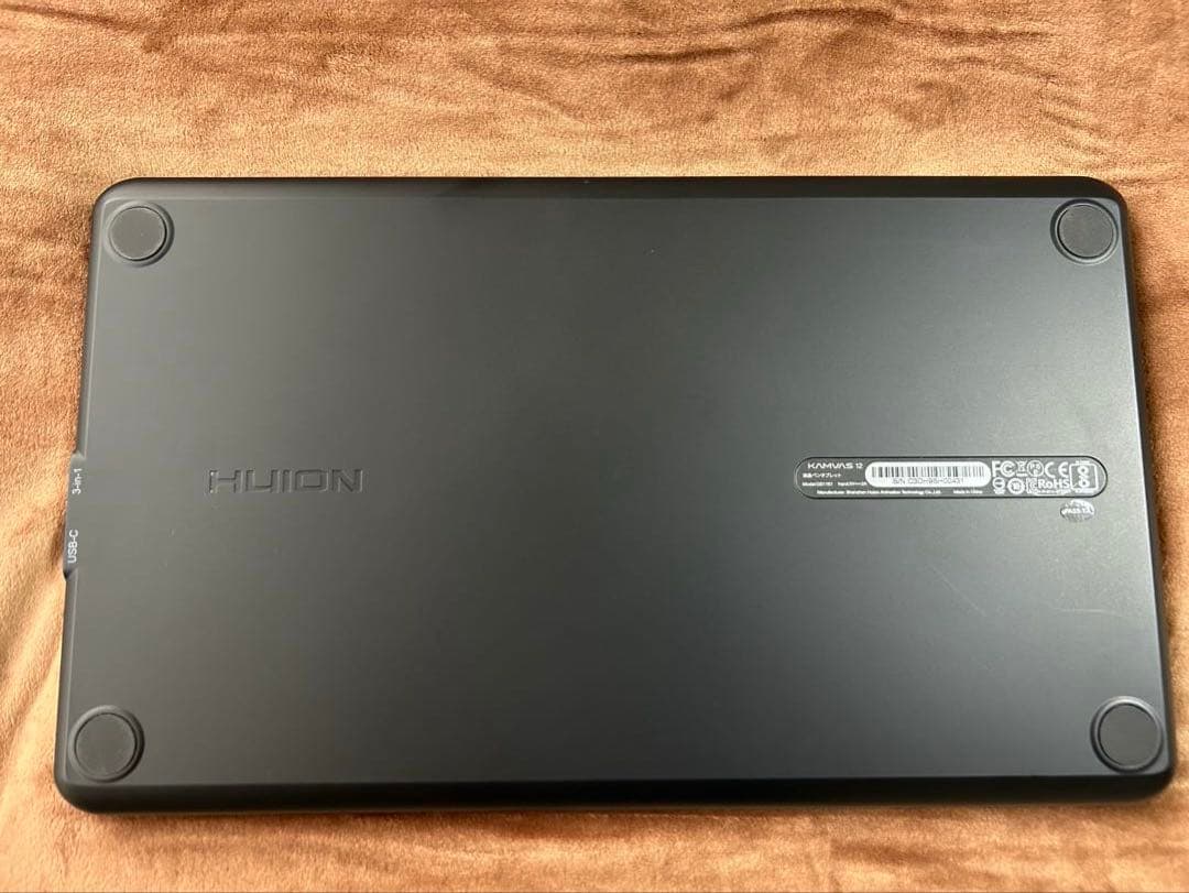 HUION 液タブ Kamvas 12 豪華版【未使用に近い・付属品完備】