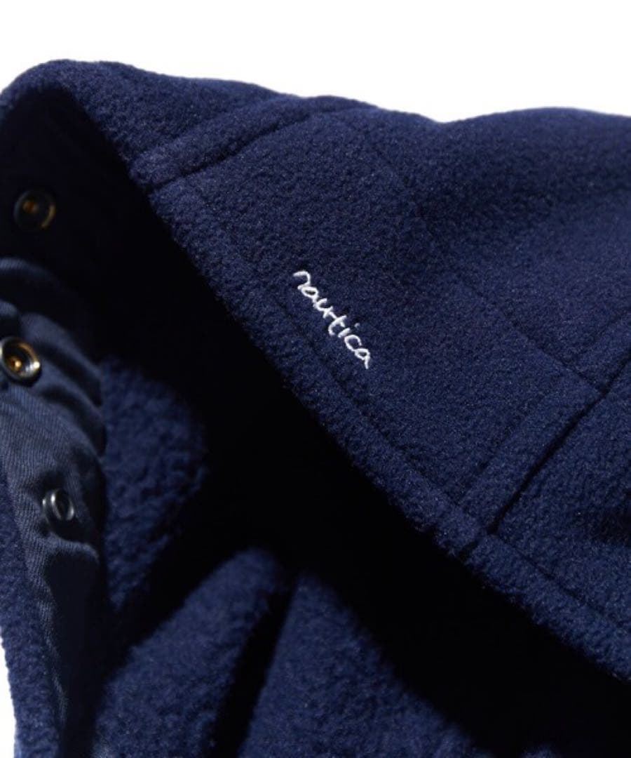 ノーティカ NAUTICA Boa Fleece Duffle Coatネイビー