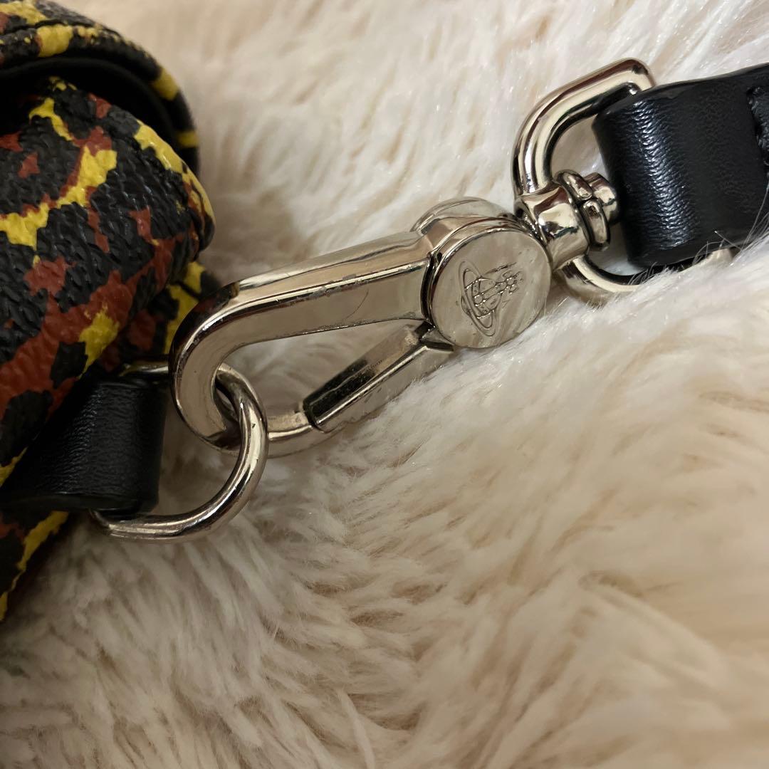 ヴィヴィアンウエストウッド　アングロマニア　レオパード　ショルダーバッグ