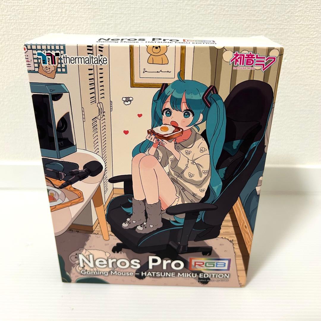 【限定】初音ミク×Thermaltake ゲーミングマウス Neros Pro
