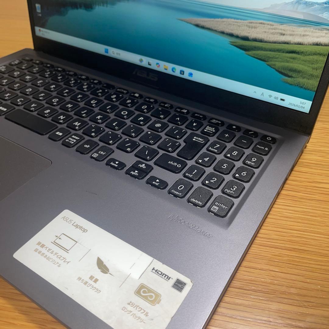 速い！ASUSi5第10世代12GB SSD256GB Office Win11