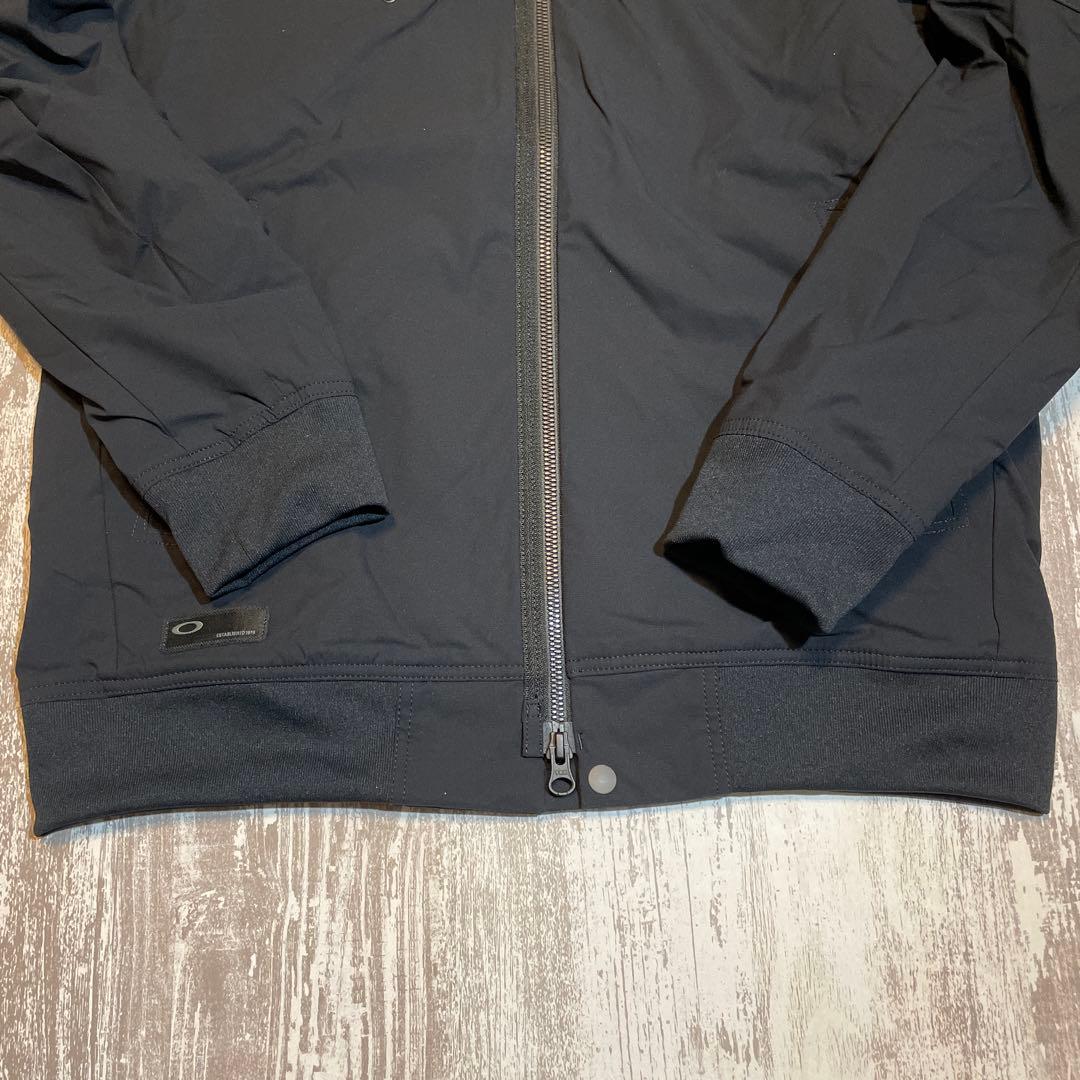 オークリー スカル　ゴルフウェア　ジャケット　ブルゾン　Mサイズ　ブラック