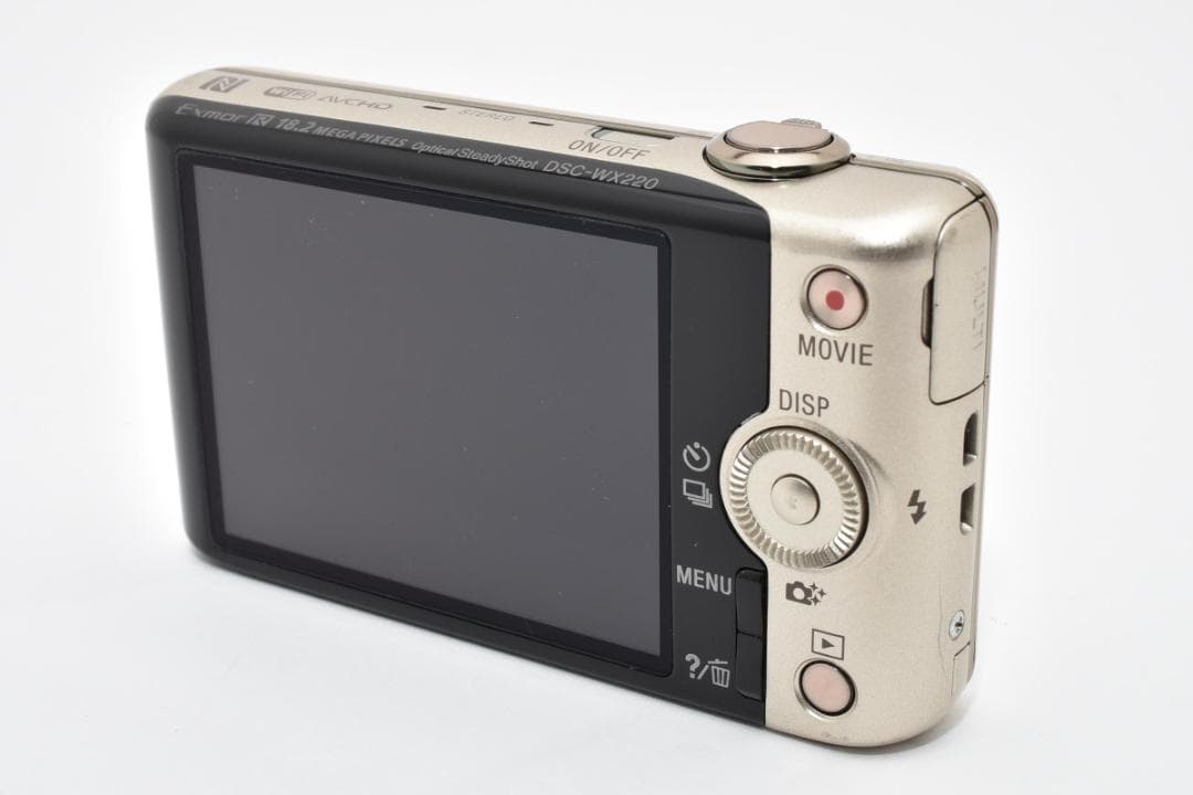 【美品】SONY Cyber-shot DSC-WX220 ゴールド　動作確認済