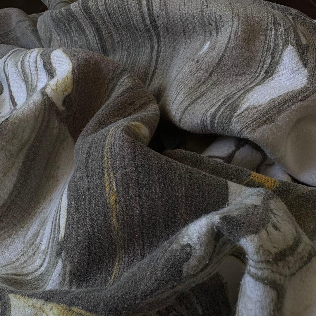 Z*様 Hanes 90s 00s マーブル 墨流し スウェット 水彩画 墨絵