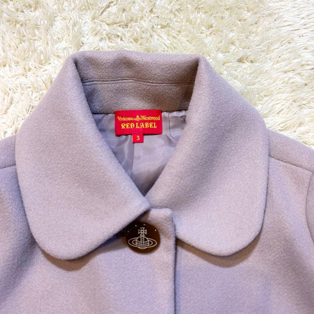 【超希少✨️ヴィヴィアンウエストウッド】 イタリア製 オーブ ファー付き コート