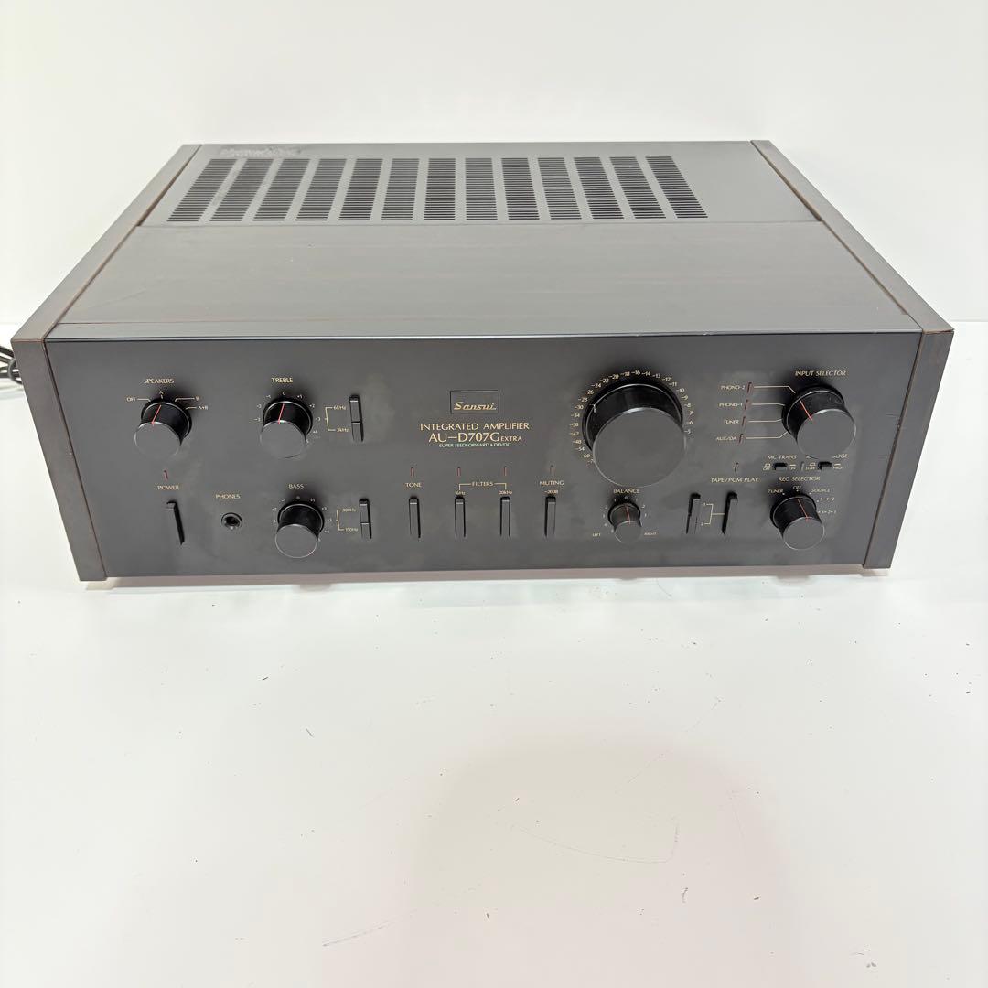 【完動整備品】 SANSUI プリメインアンプ AU-D707G(2077)