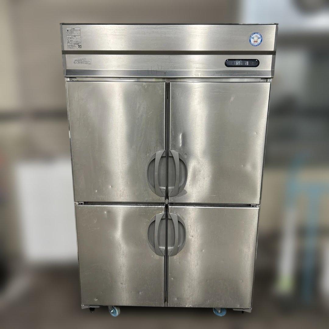 7235 フクシマ 2018年◆4ドア業務用冷蔵庫 URN-120RM6-F