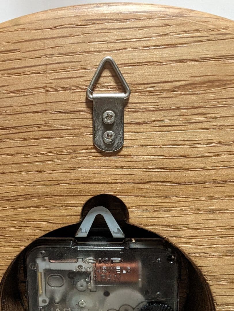 ♥木製１枚木　木製掛け時計　ウッド　　　♥ナチュラル風✨✨✨