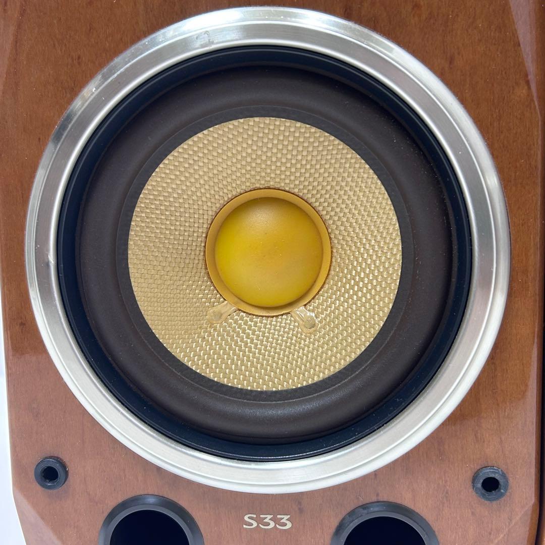 SANSUI S33 2Way スピーカー パッシブ ブックシェルフスピーカー