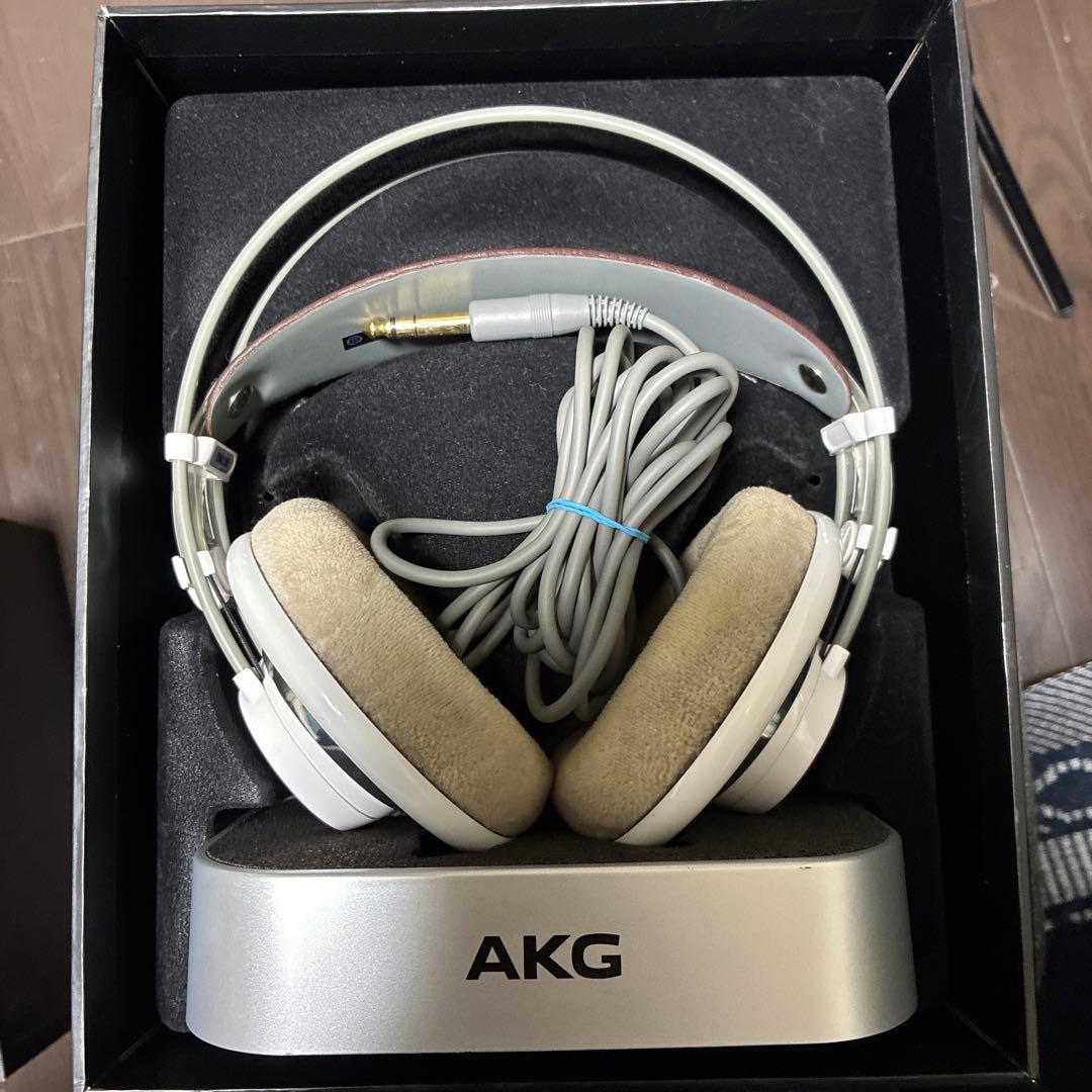 AKG K701 開放型 オープンイヤー ヘッドホン スタンド付き