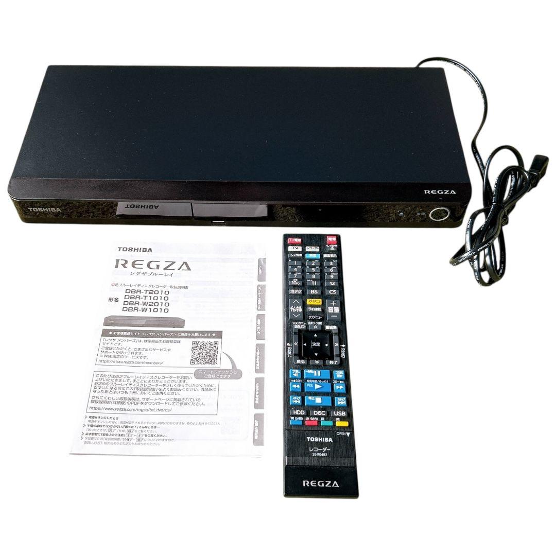 【美品】東芝 レグザ ブルーレイディスクレコーダー DBR-T1010