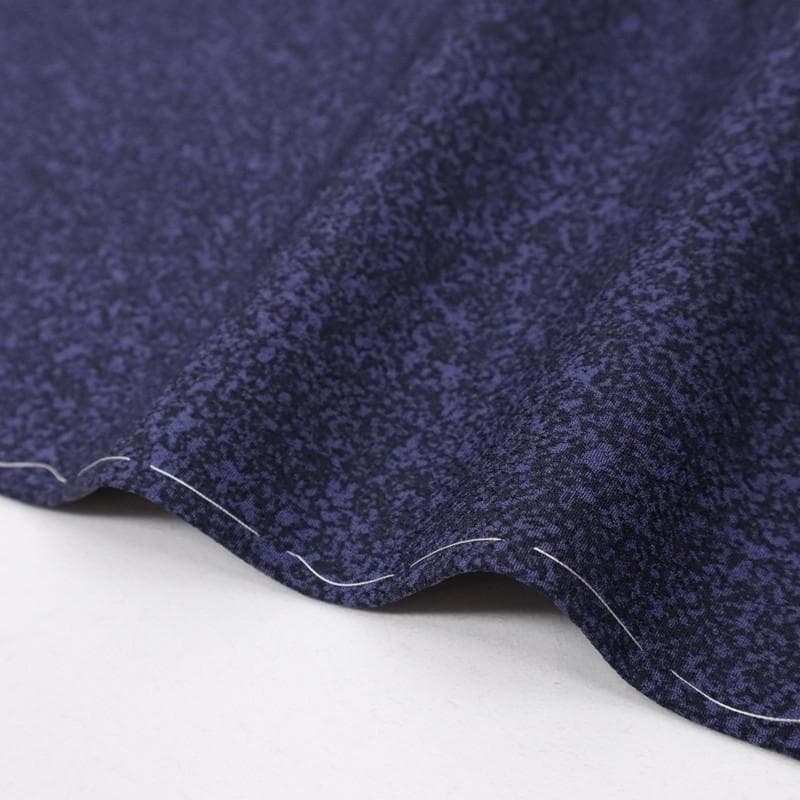 Chikuwa★裄直し■小紋『松井青々』黒紫■◆袷正絹着物◆KA11-12