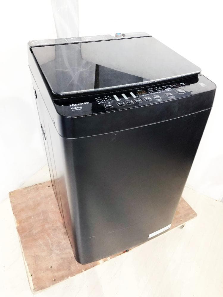 ☆2022年製★ハイセンス 5.5㎏ 洗濯機【HW-G55E2K】FCLH