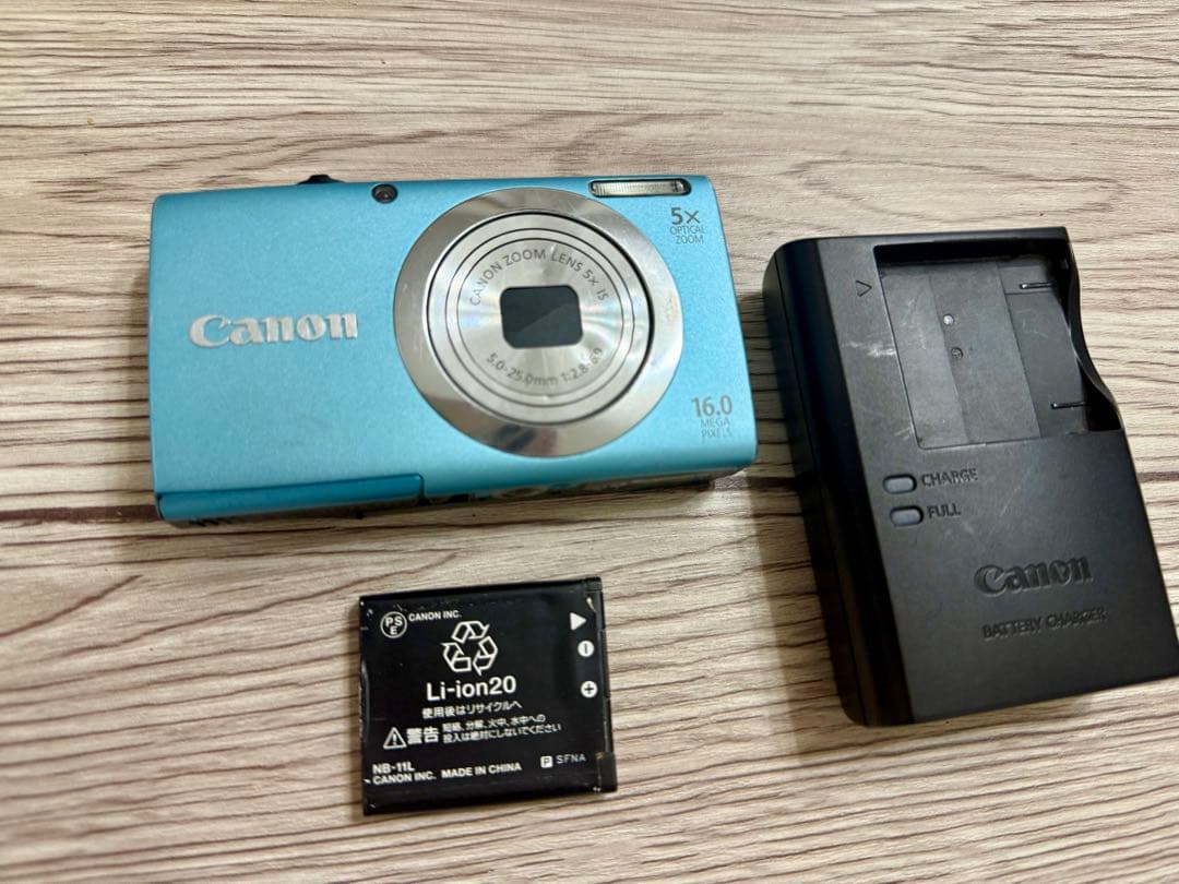 Canon デジタルカメラ PowerShot A2400 IS (中古)