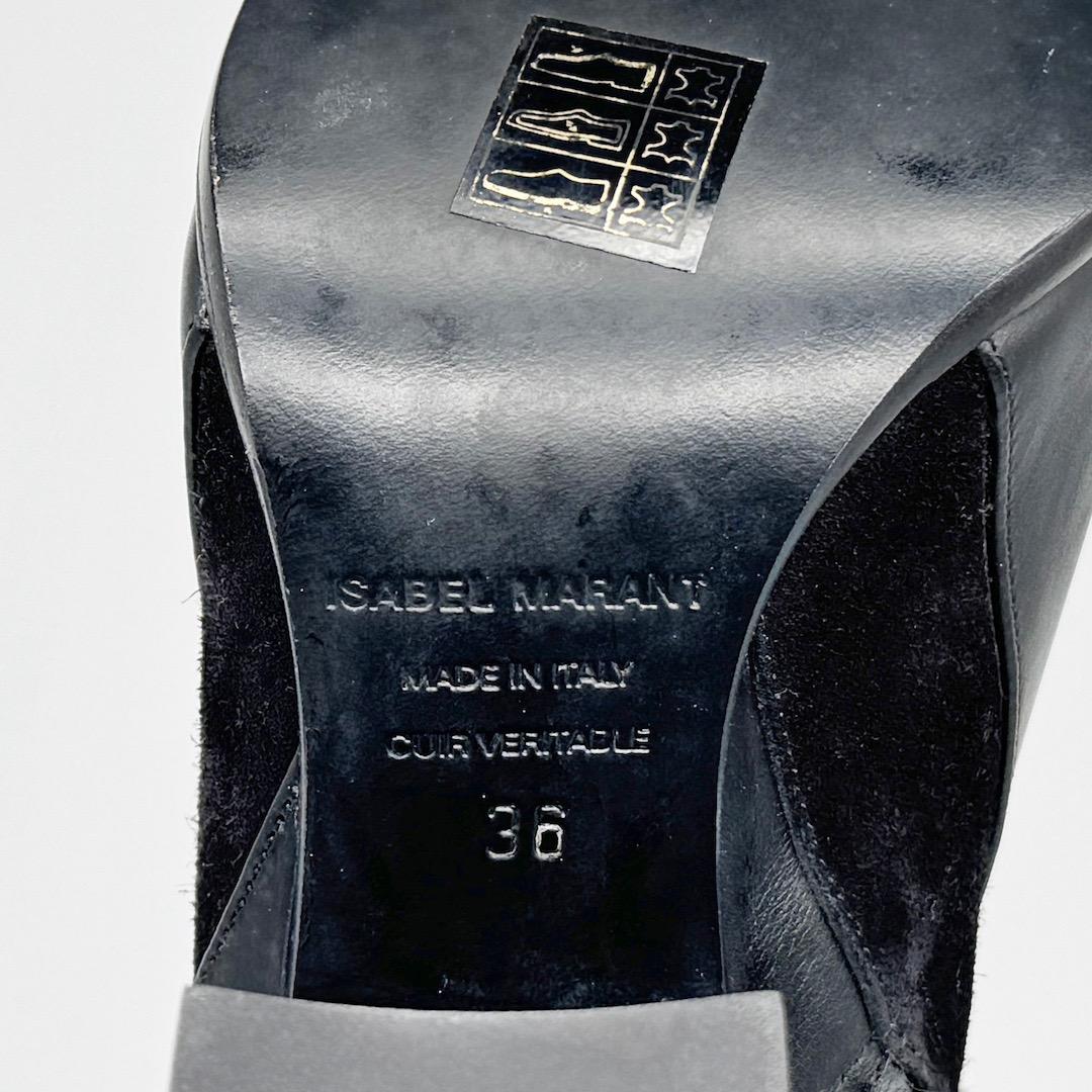 美品 ISABEL MARANT イザベルマラン サイドジップ ブーツ 36