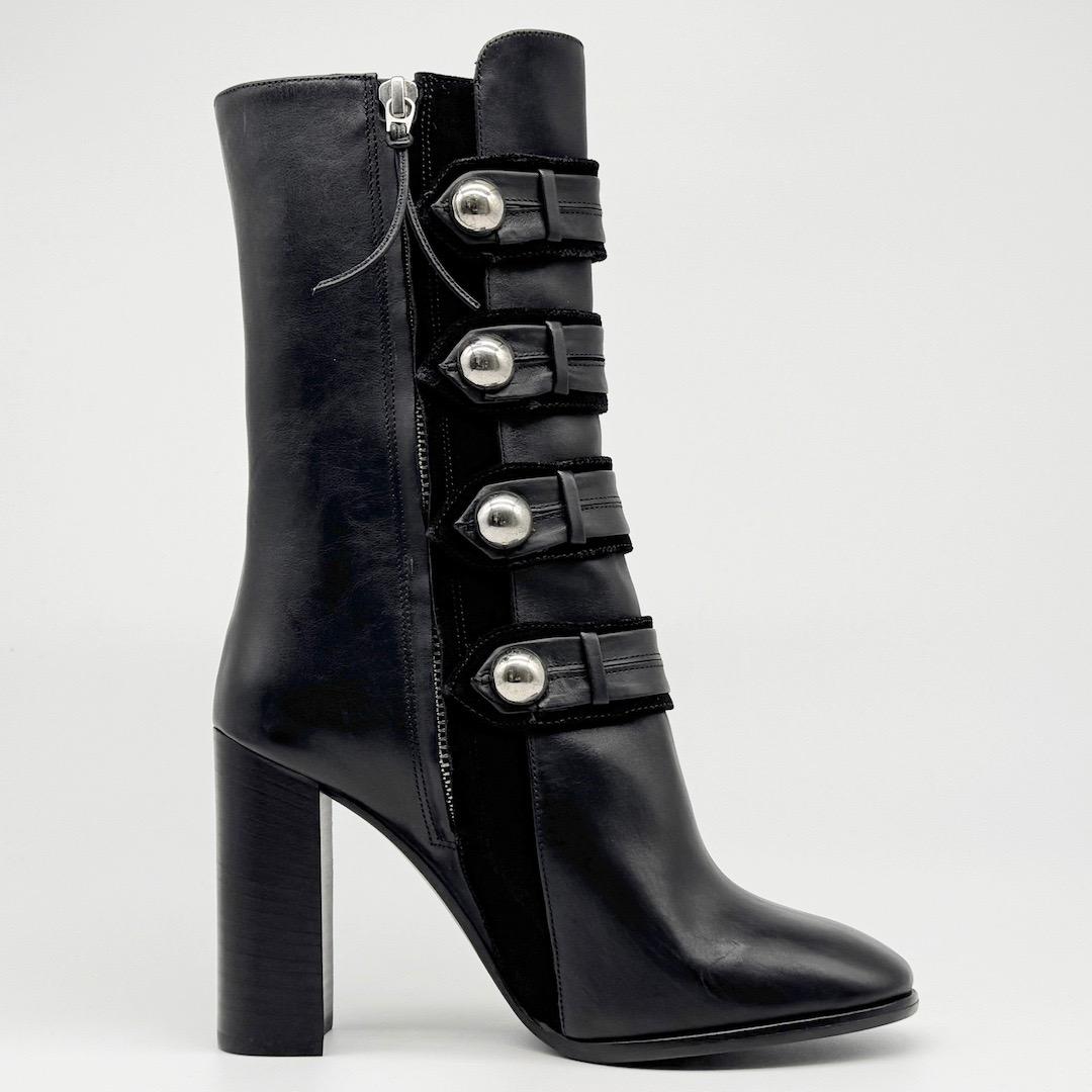 美品 ISABEL MARANT イザベルマラン サイドジップ ブーツ 36