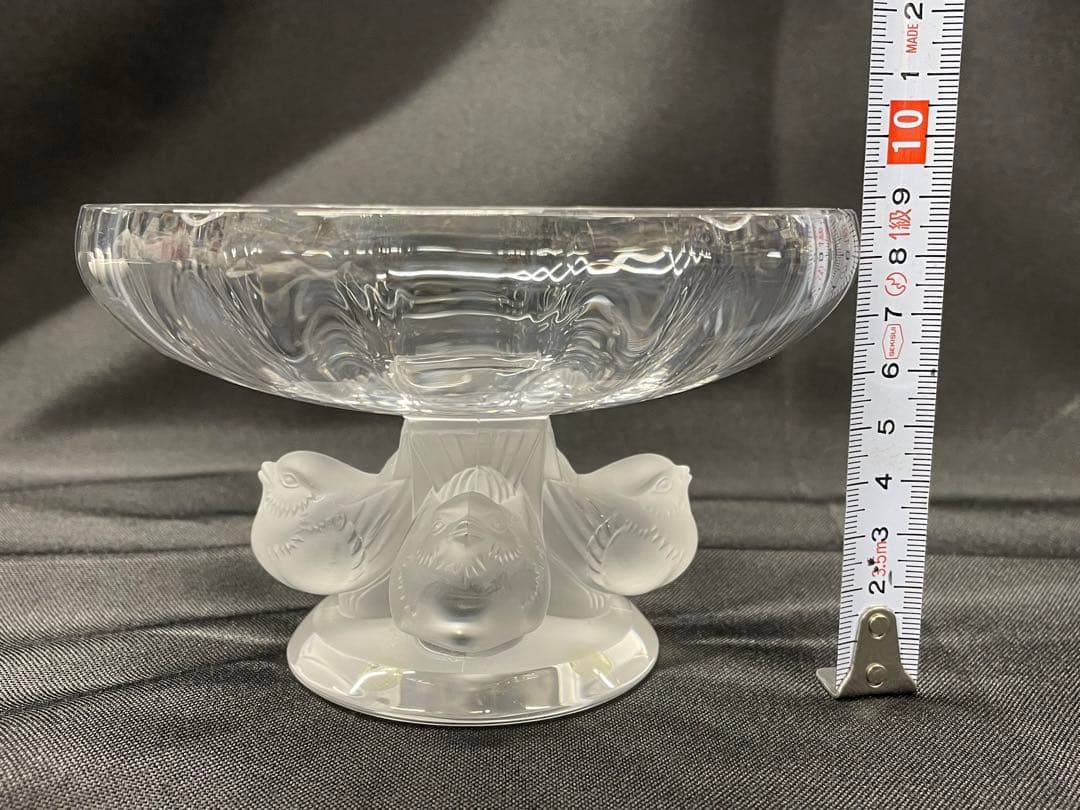 【USED】LALIQUE ラリック　コンポート　コンポート皿　France