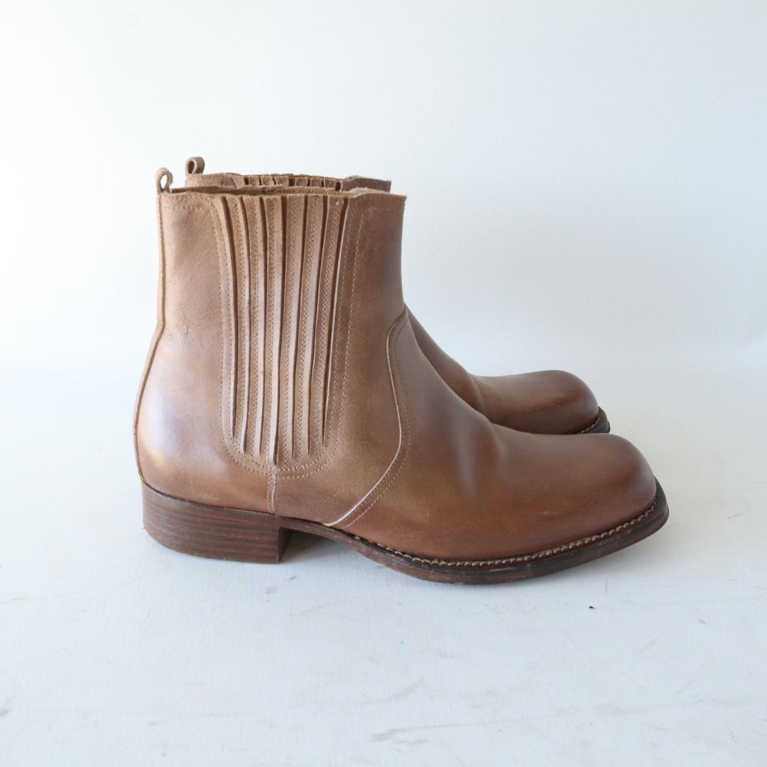 しむらのけん様　エルメス　サイドゴアブーツ　プエブロレザー　ブラウン　39