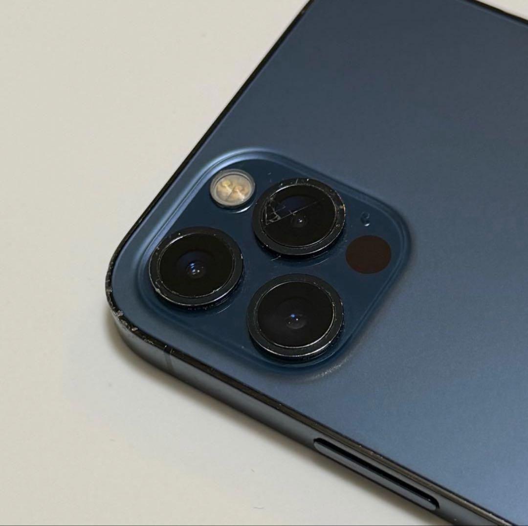 iPhone12pro パシフィックブルー 256GB バッテリ 一容量81%