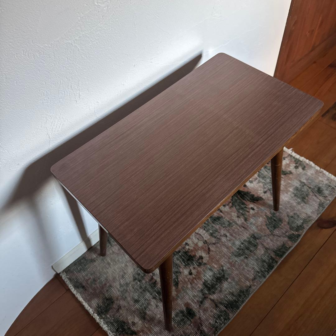 イギリスアンティーク　コーヒーテーブル　木製サイドテーブル　イギリスヴィンテージ