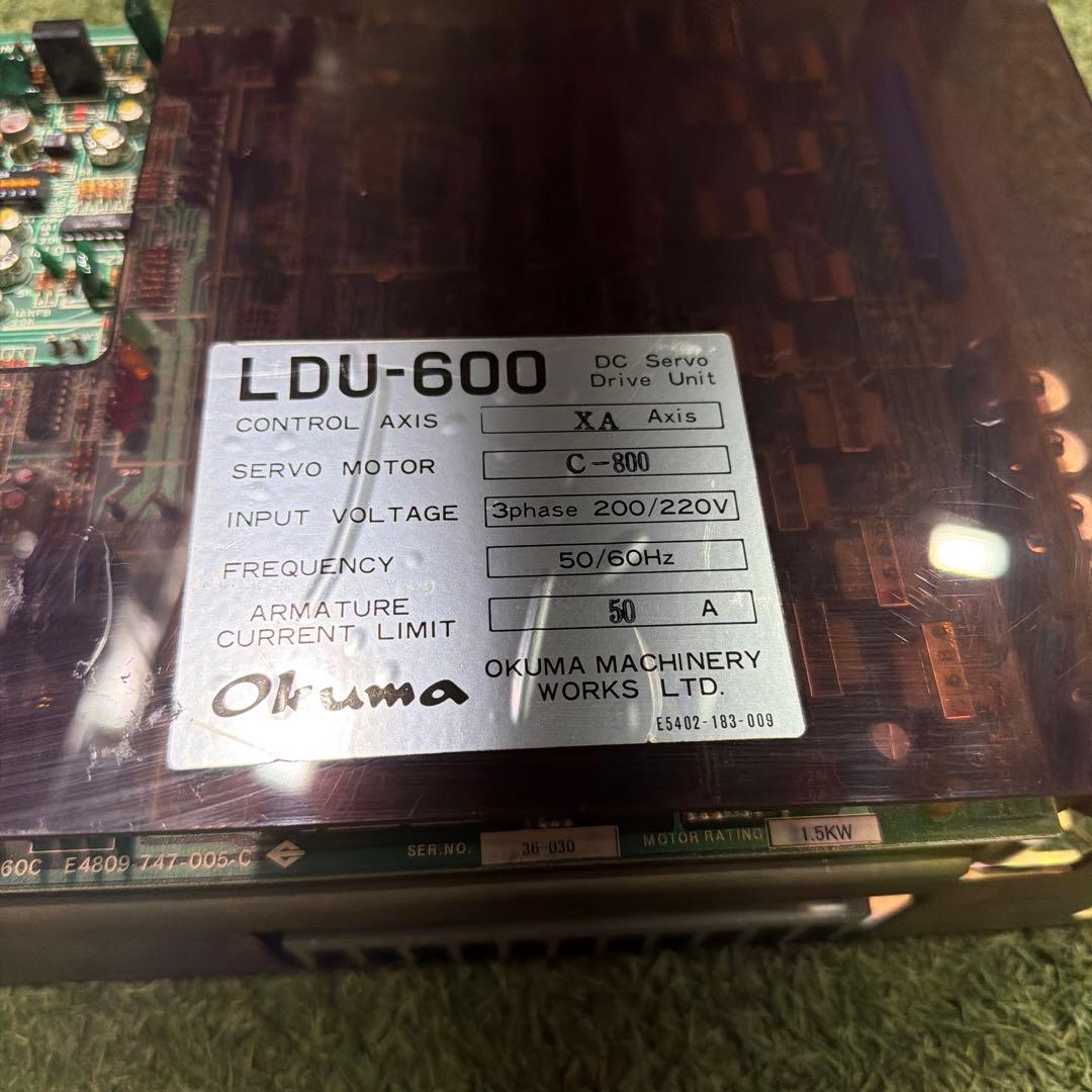 電源ユニット OKUMA LDU-600 DC SERVO DRIVE UNIT