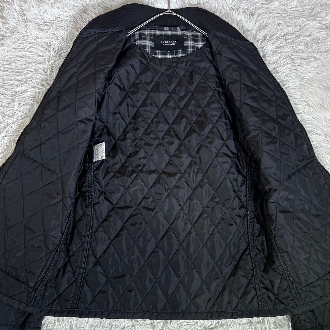 バーバリーブラックレーベル 3way モッズコート 中綿キルティングジャケット