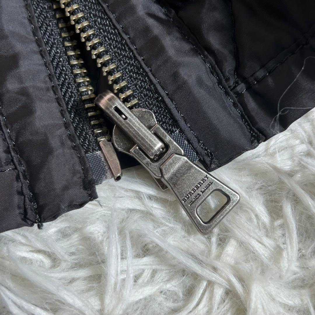 バーバリーブラックレーベル 3way モッズコート 中綿キルティングジャケット