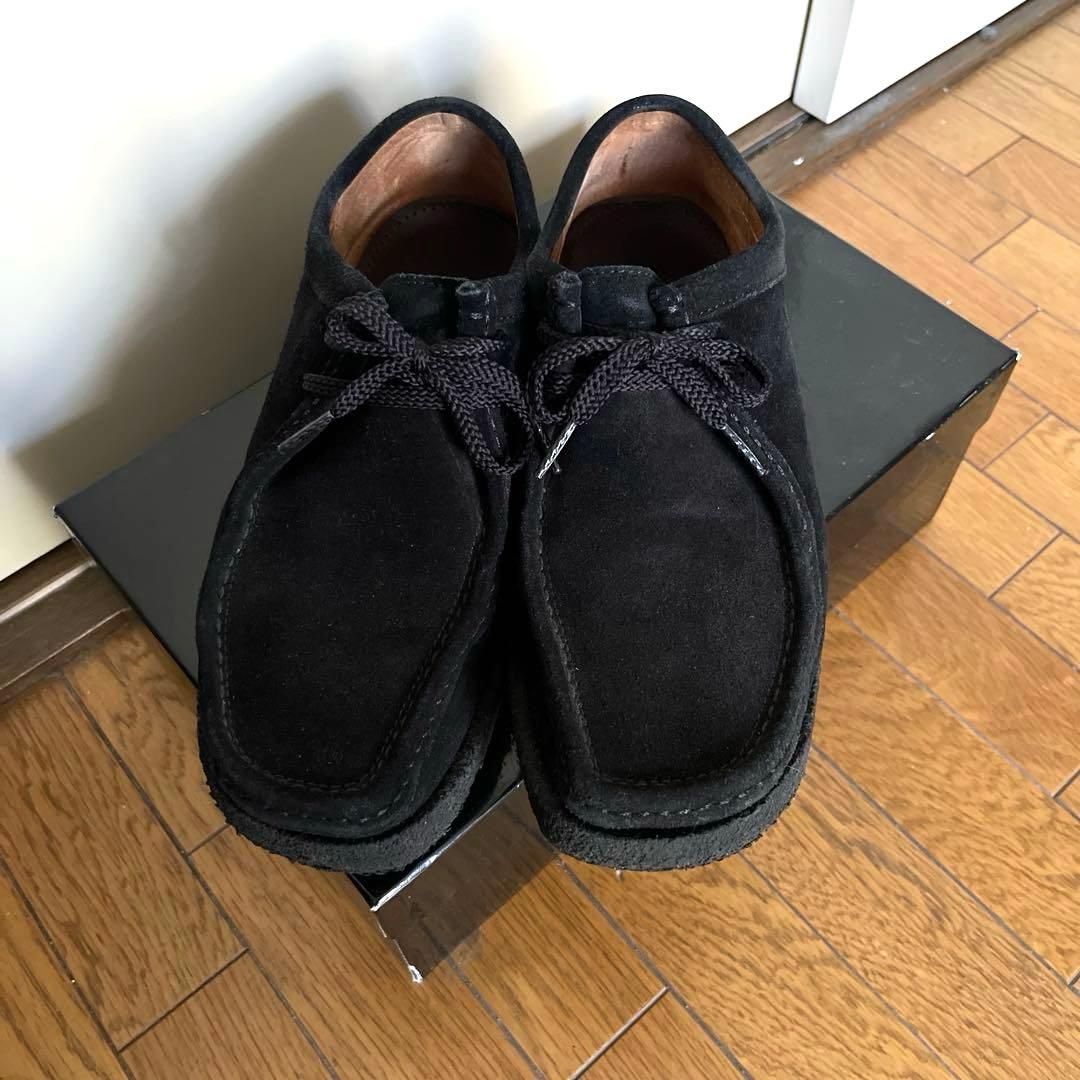 Padmore & Barnes P204 スエードダービー 黒 UK7