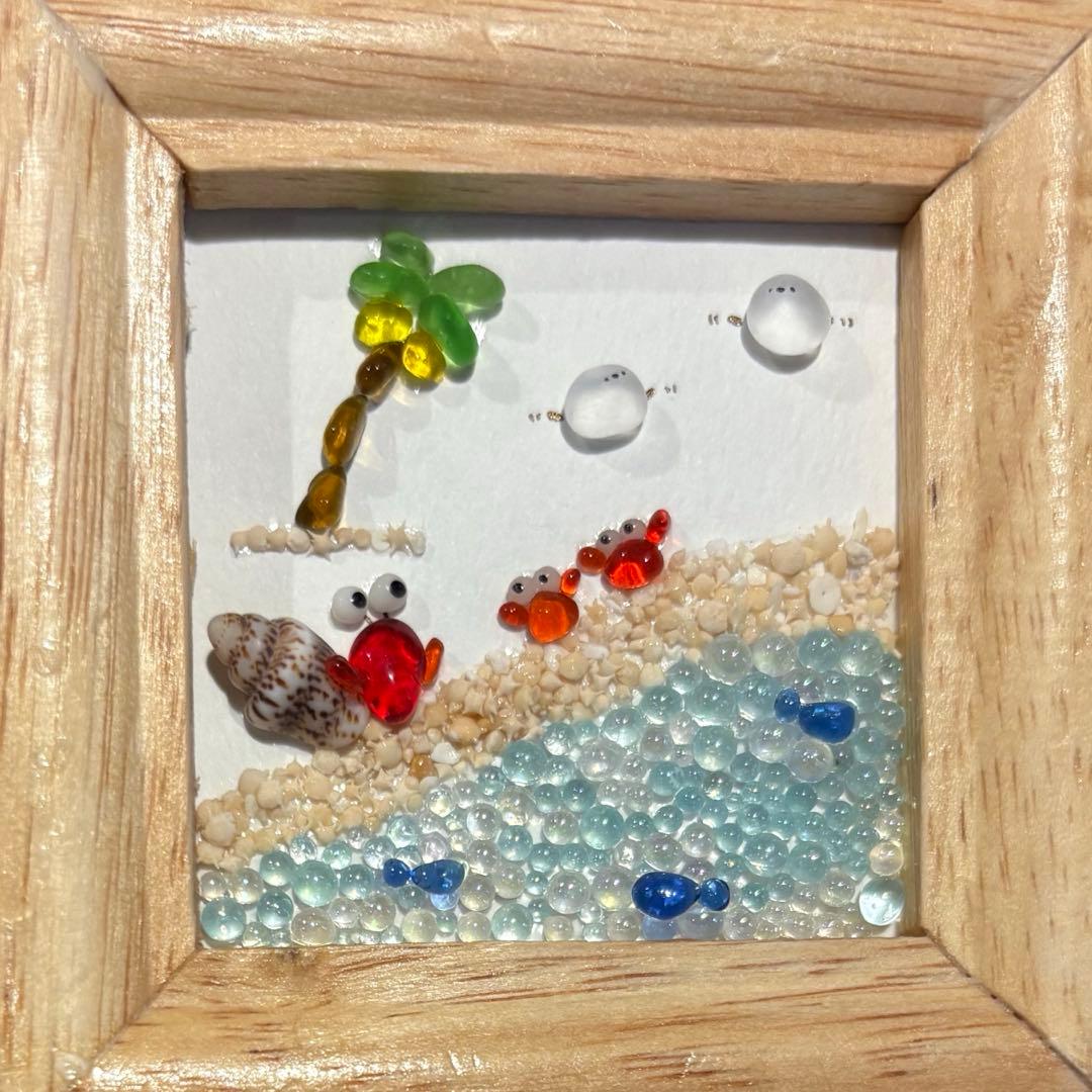 RUKU RUKU♡シーグラスアート　オーダー