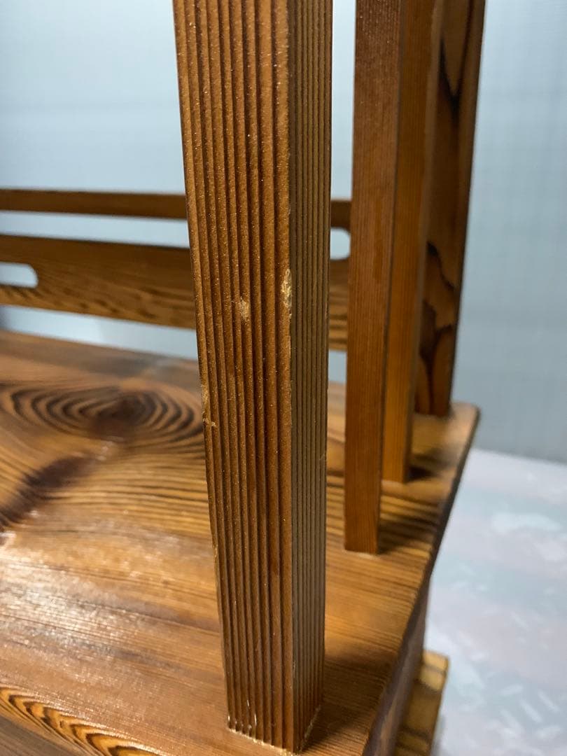 天然木 杉 小ぶりな水屋 箪笥 たんす 茶箪笥 古民家 和家具 アンティーク